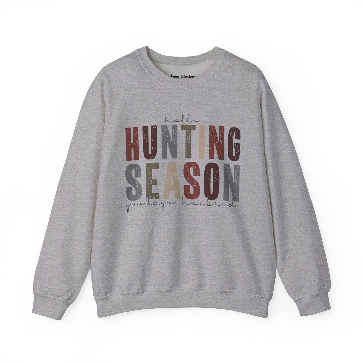 Hello Hunting Season Crewneck - Gildan