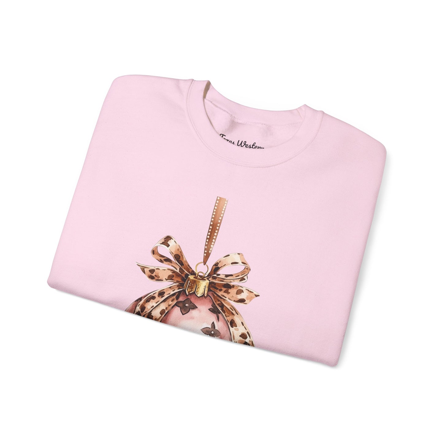 Pink Boujiie Ornament Crewneck - Gildan