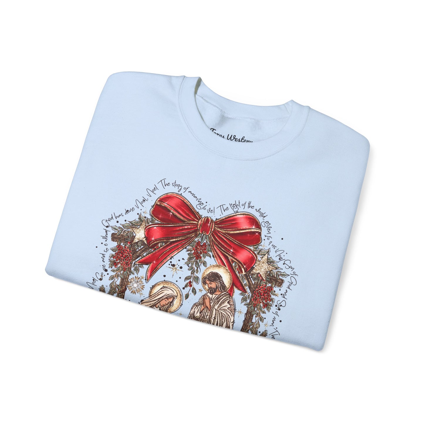 Noel Lyrics Crewneck - Gildan