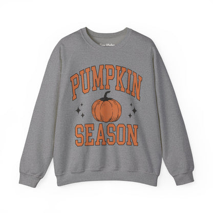 Pumpkin Season Varsity Font Crewneck - Gildan