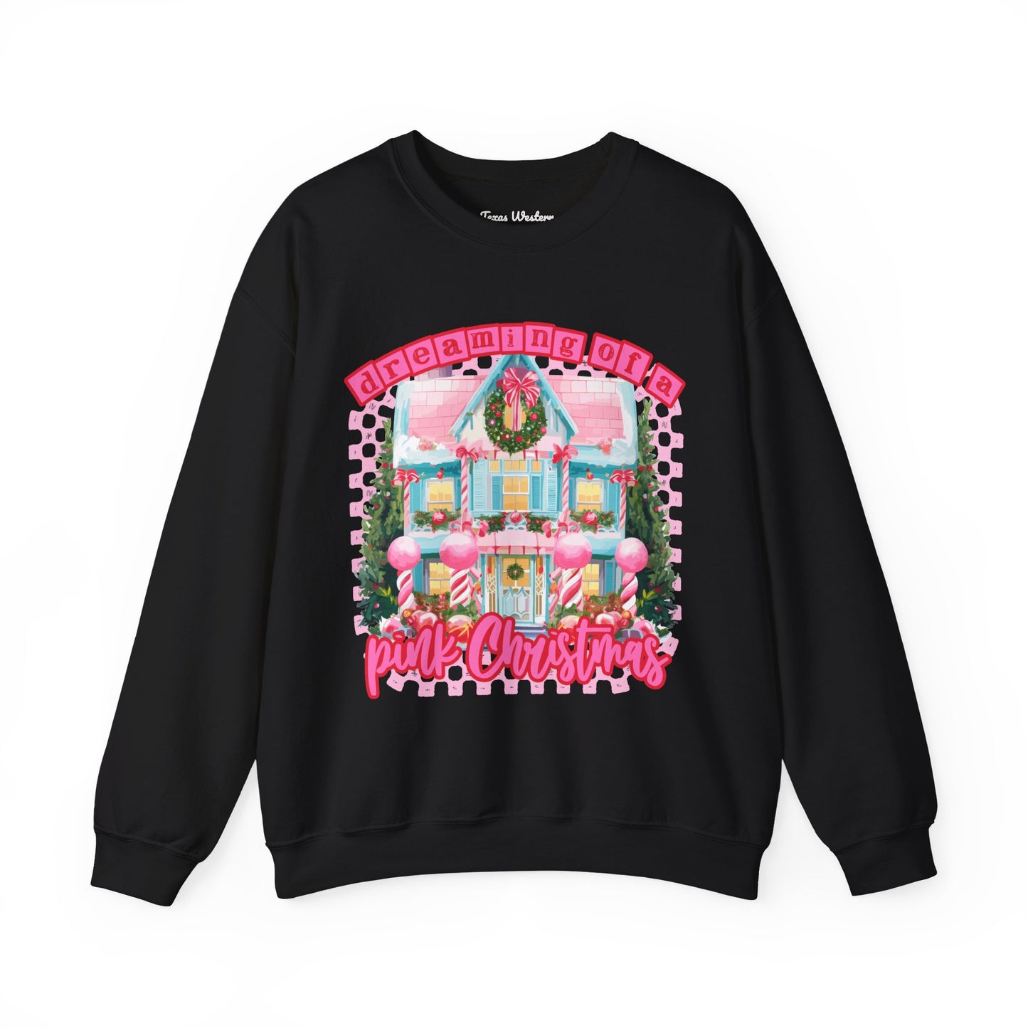 Dreaming of a pink Christmas Crewneck - Gildan