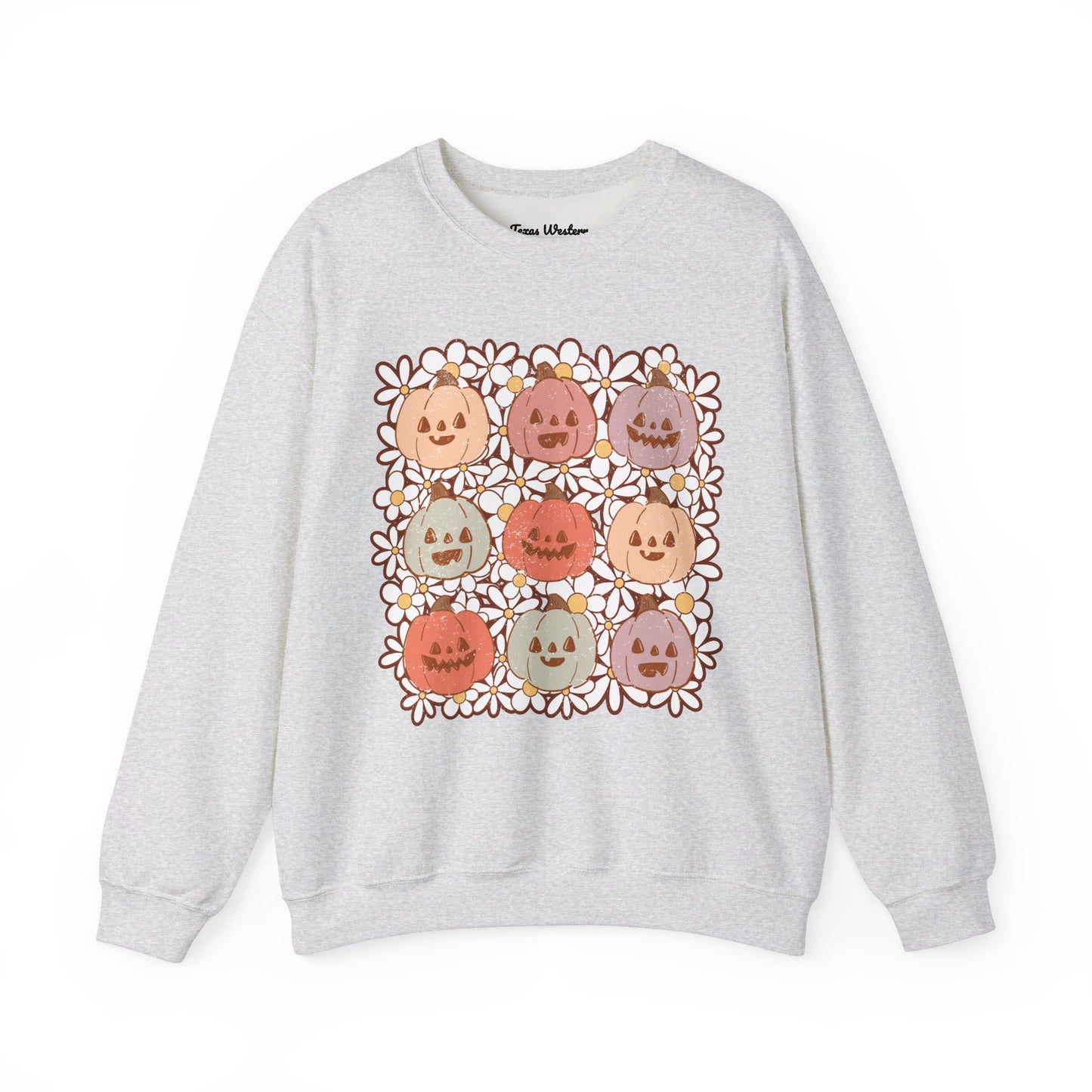 Nine Pumpkins Crewneck - Gildan