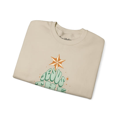 Jesus is the Reason Crewneck - Gildan