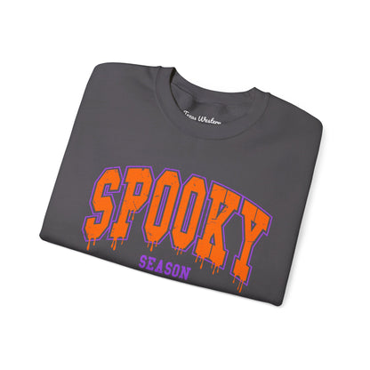 Orange Spooky Season Crewneck - Gildan