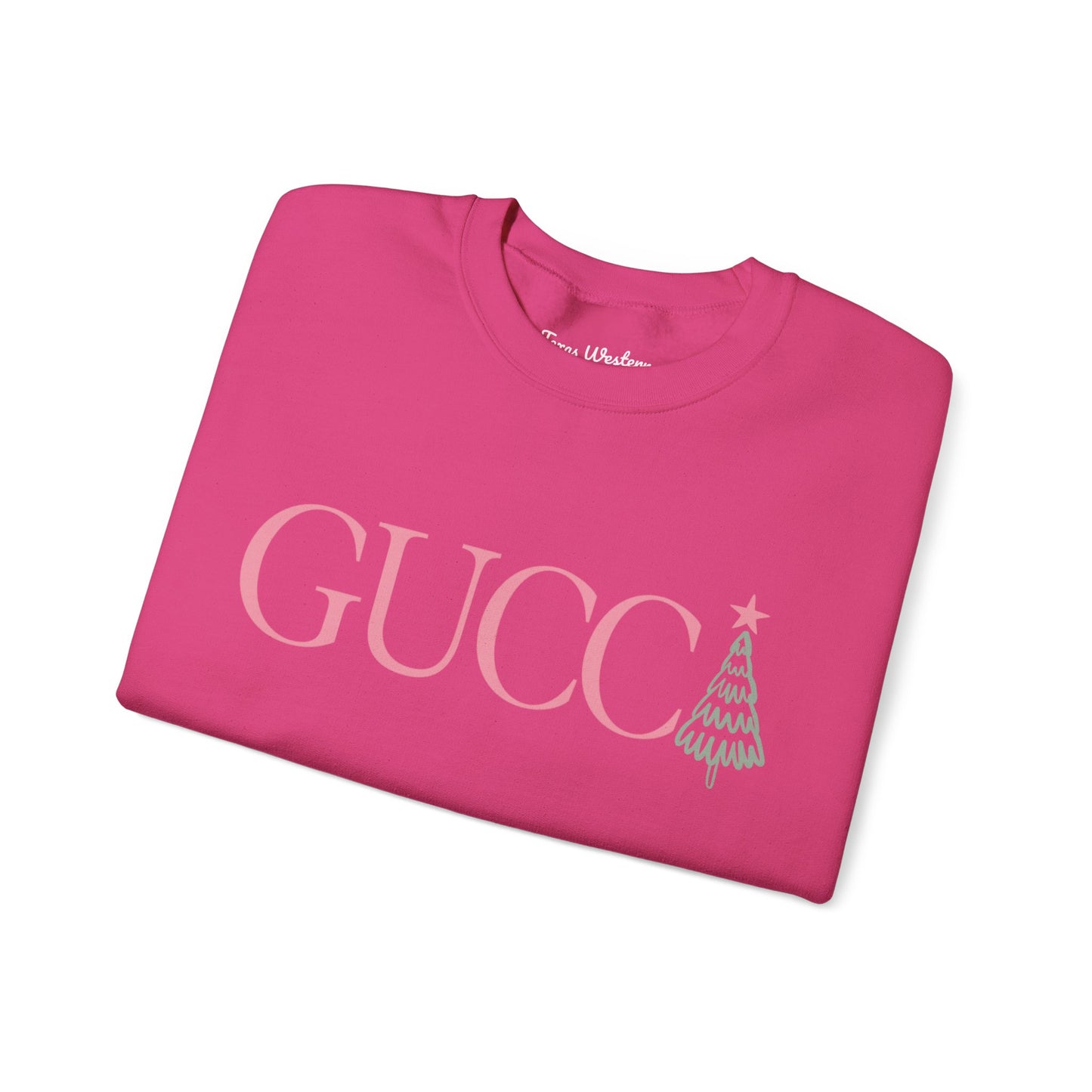 Gucc Tree Crewneck - Gildan