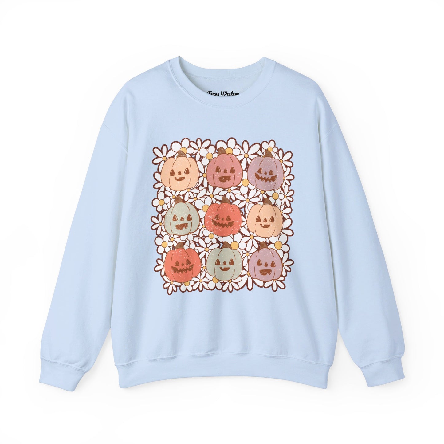 Nine Pumpkins Crewneck - Gildan