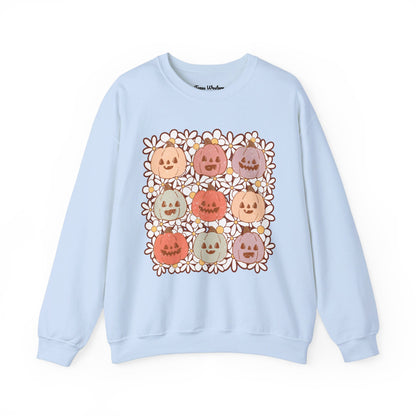 Nine Pumpkins Crewneck - Gildan