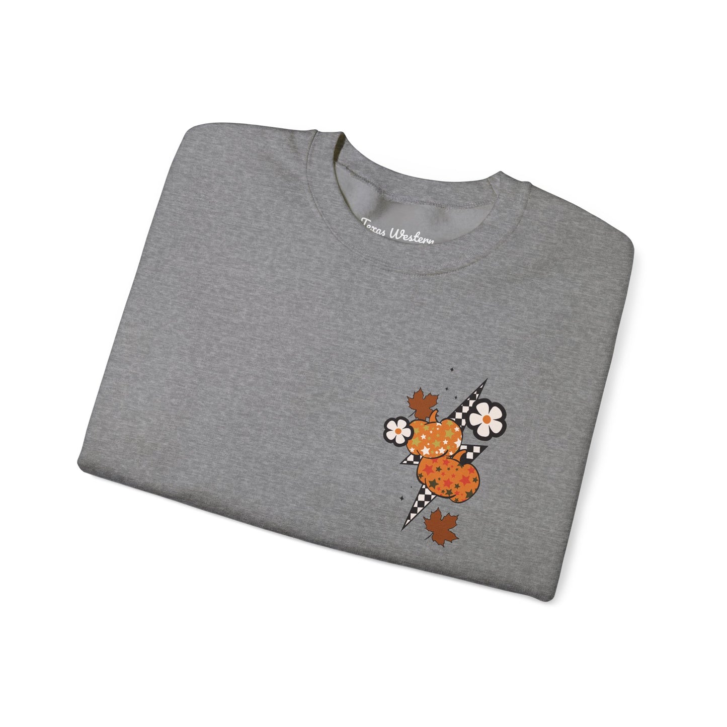 Give Thanks To The Lord Crewneck - Green - Gildan