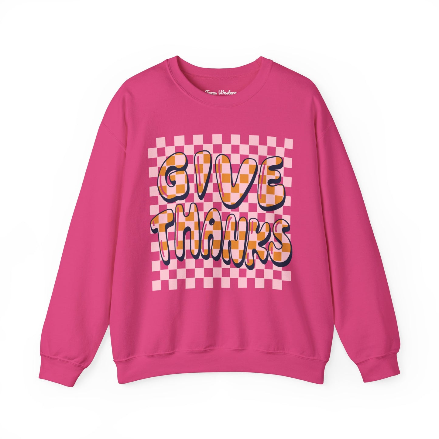Give Thanks Crewneck - Gildan
