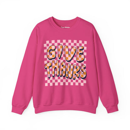 Give Thanks Crewneck - Gildan