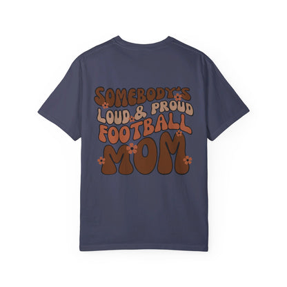 Football Mom Front/Back Tee - Comfort Colors