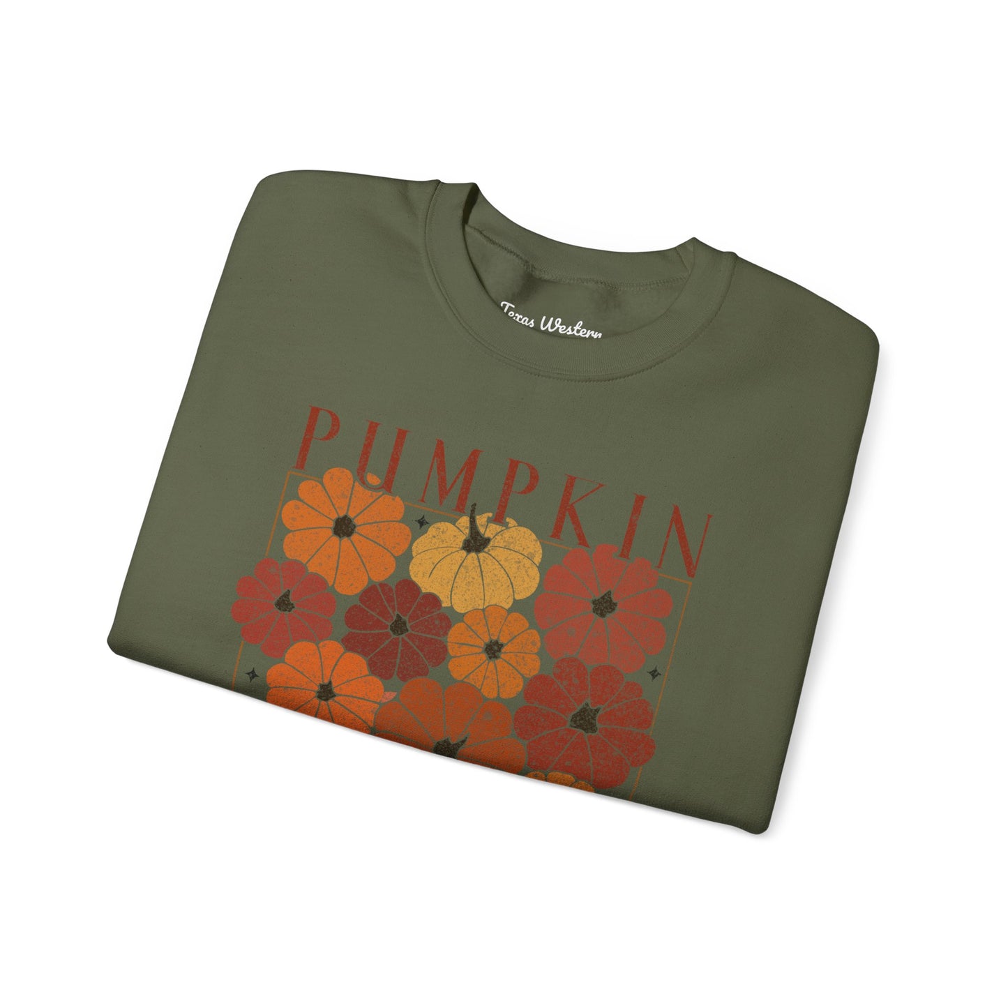 Pumpkin Season Collage Crewneck - Gildan
