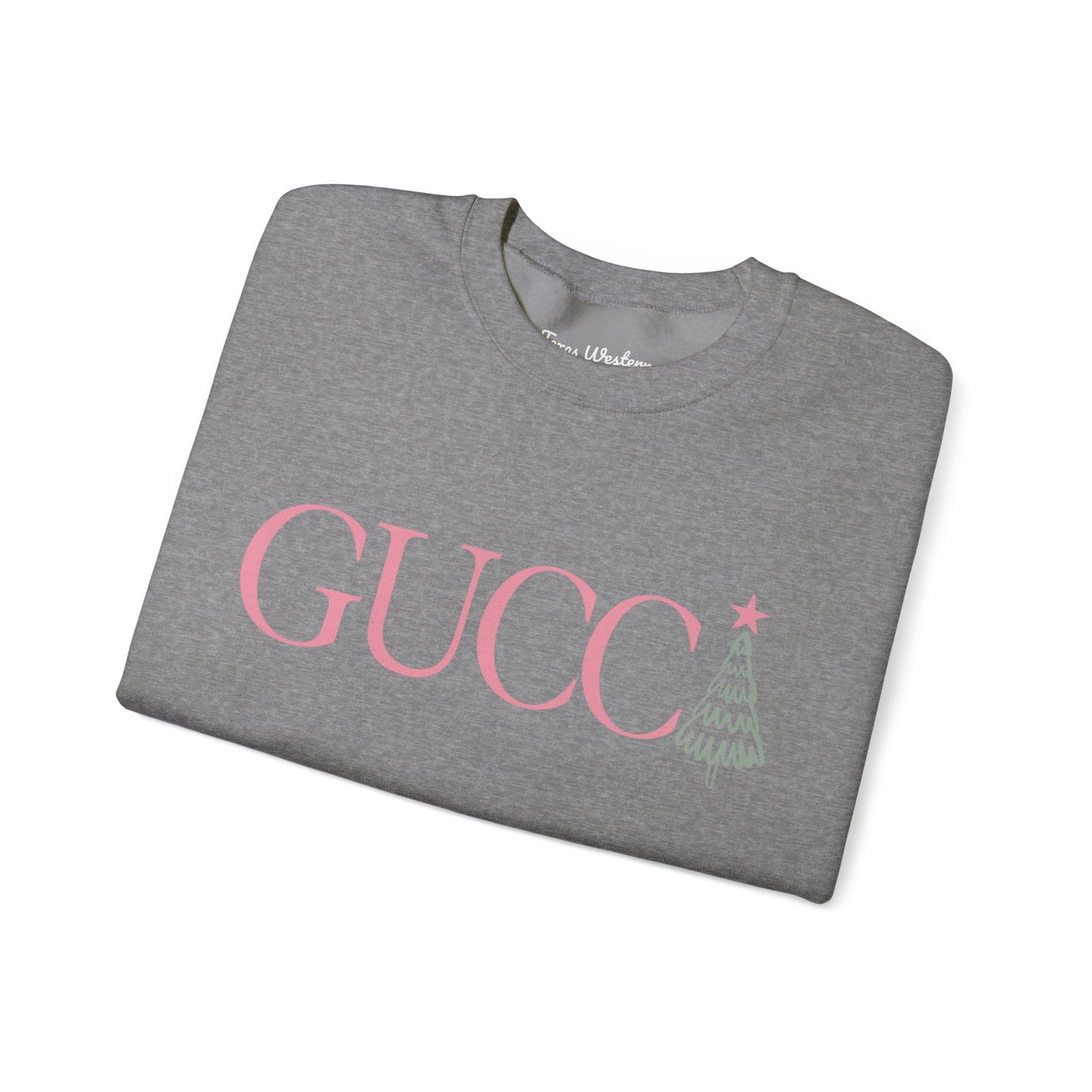 Gucc Tree Crewneck - Gildan