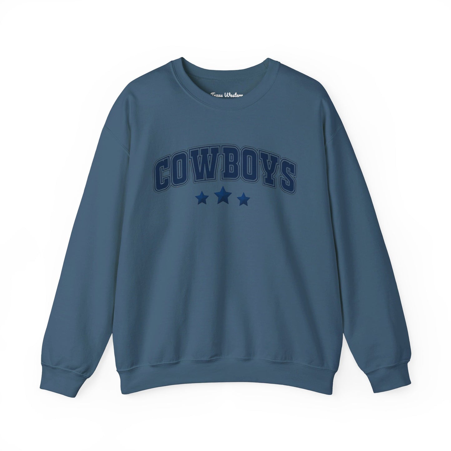 Cowboys Stars Crewneck - Gildan
