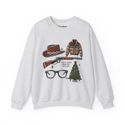 Shoot Your Eye Out Crewneck - Gildan