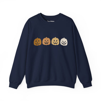 Four Pumpkins Crewneck - Gildan