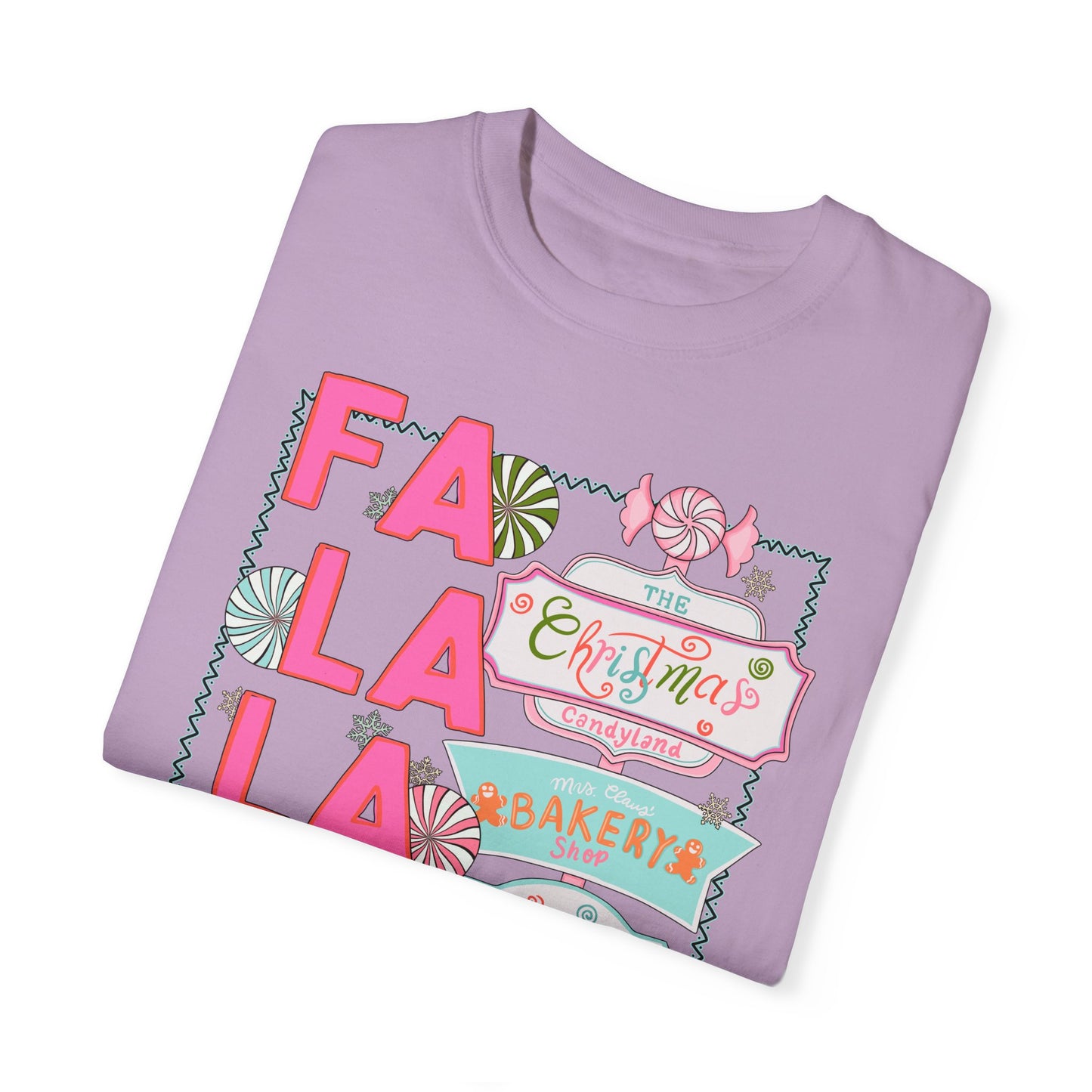 Fa La La La Tee - Comfort Colors