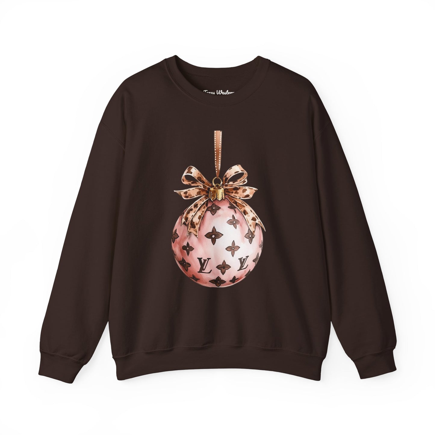 Pink Boujiie Ornament Crewneck - Gildan