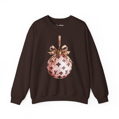 Pink Boujiie Ornament Crewneck - Gildan