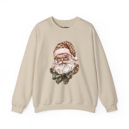 Cheetah Santa Crewneck - Gildan