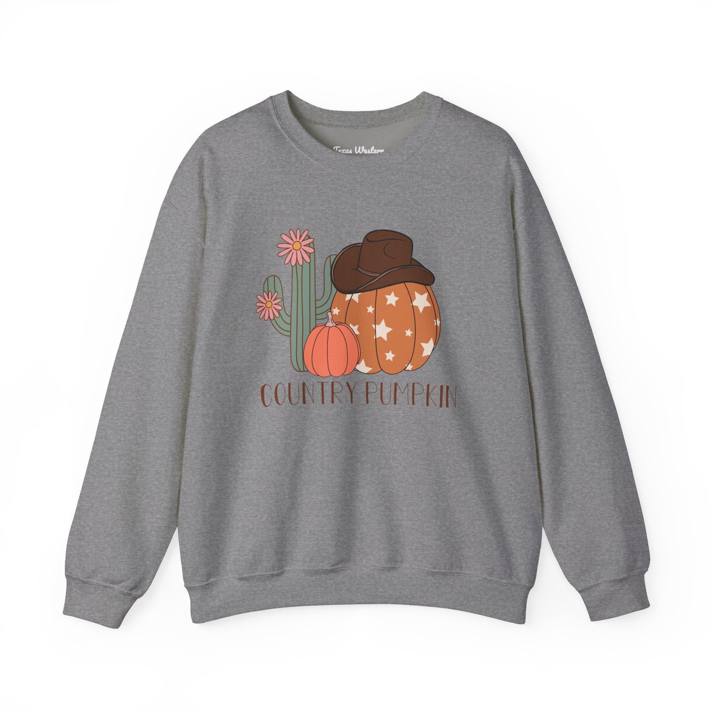 Country Pumpkin Crewneck - Gildan