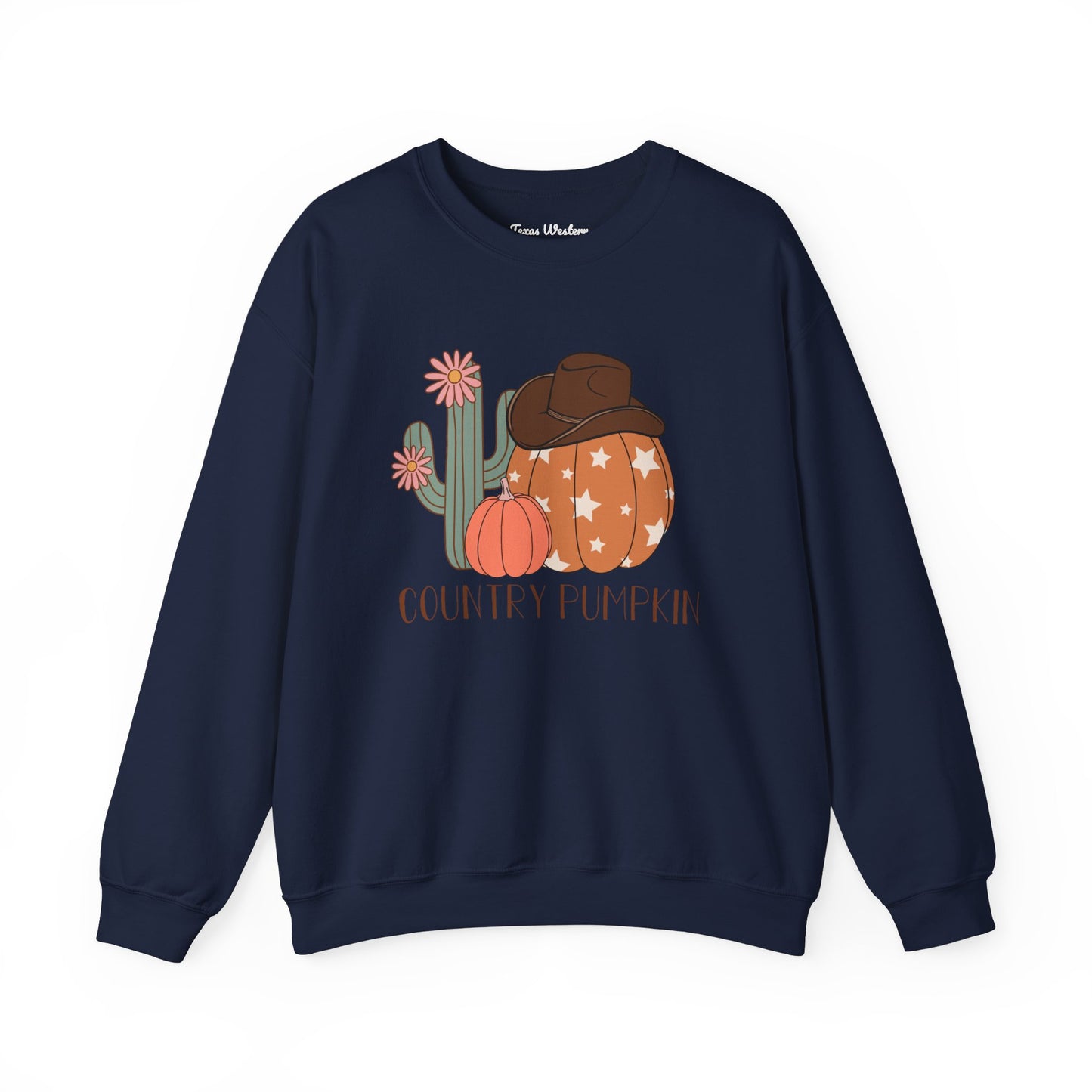 Country Pumpkin Crewneck - Gildan