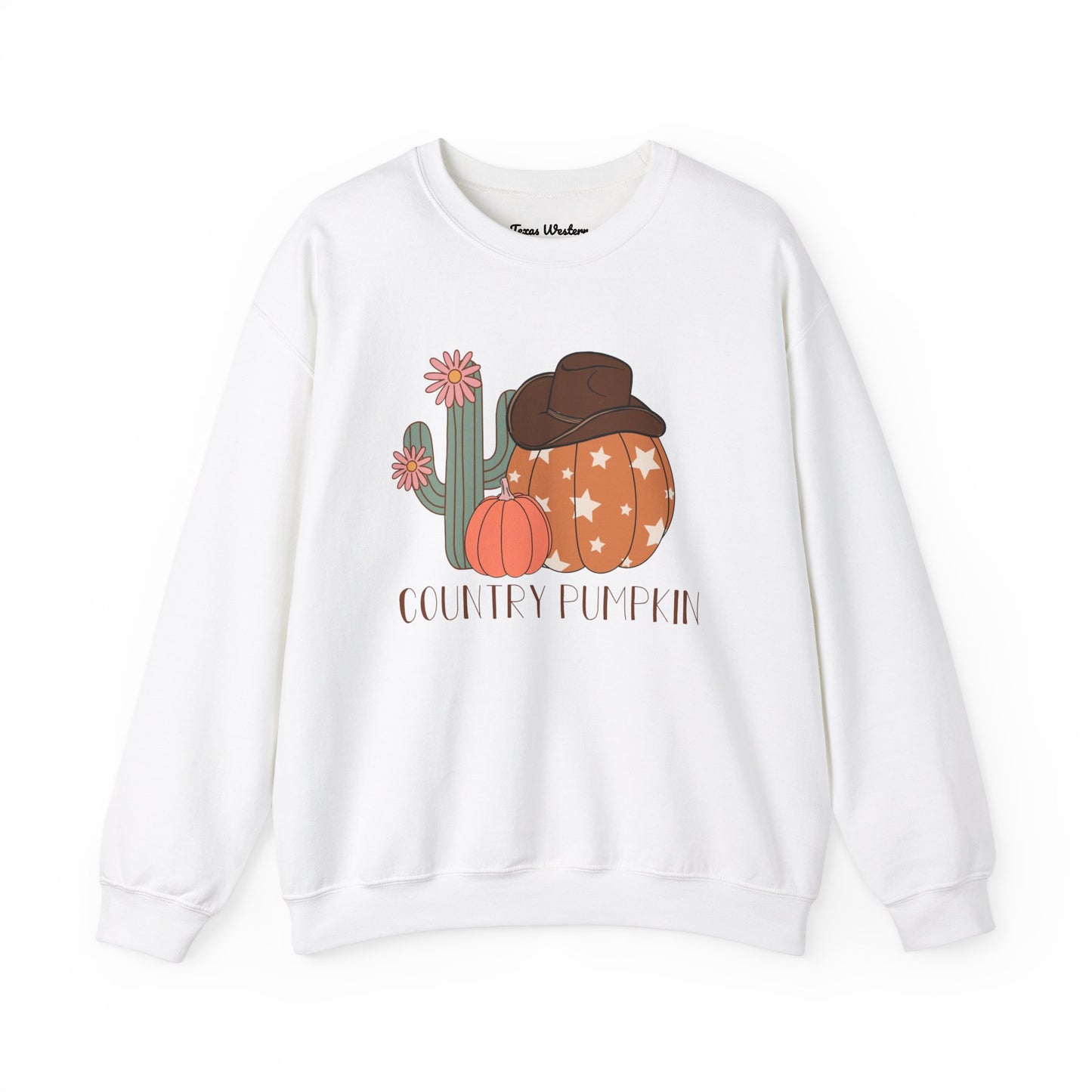 Country Pumpkin Crewneck - Gildan
