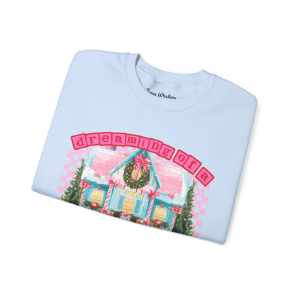 Dreaming of a pink Christmas Crewneck - Gildan
