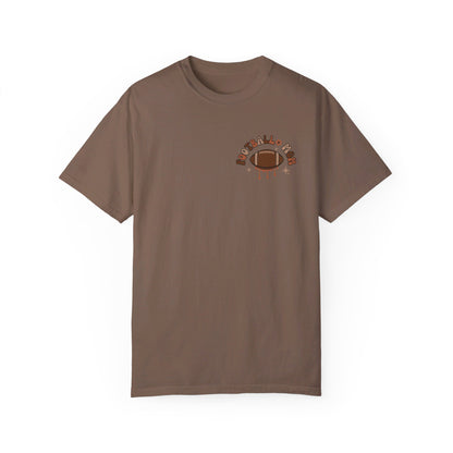 Football Mom Front/Back Tee - Comfort Colors