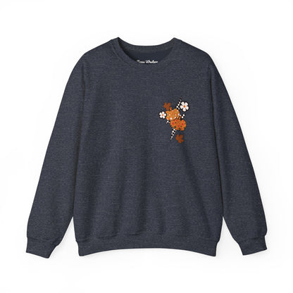 Give Thanks To The Lord Crewneck - Green - Gildan