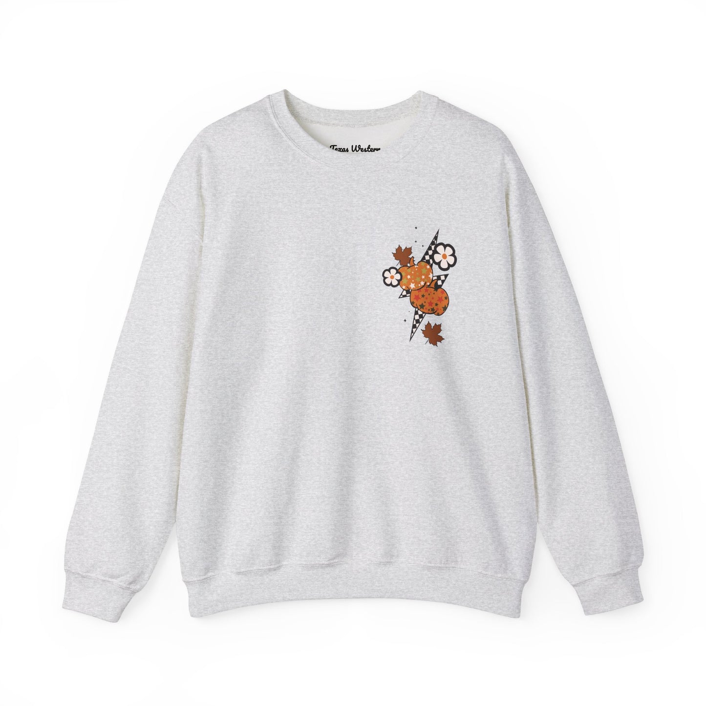 Give Thanks To The Lord Crewneck - Green - Gildan