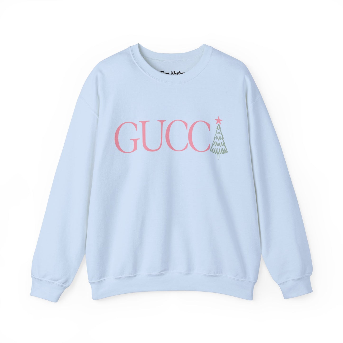 Gucc Tree Crewneck - Gildan