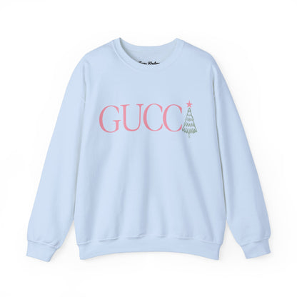 Gucc Tree Crewneck - Gildan