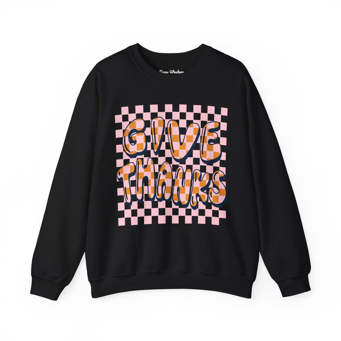 Give Thanks Crewneck - Gildan