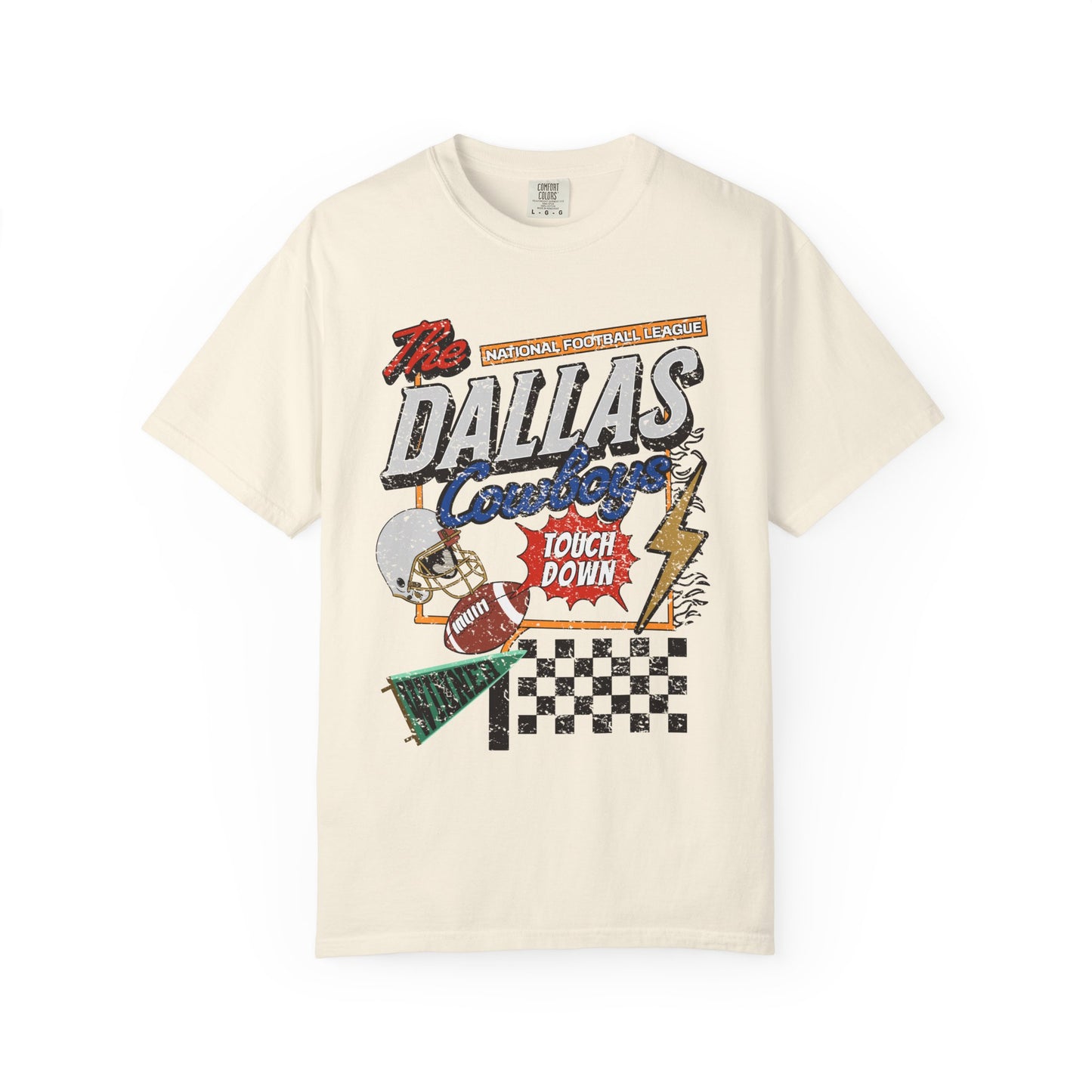 The Dallas Cowboys Tee - Comfort Colors