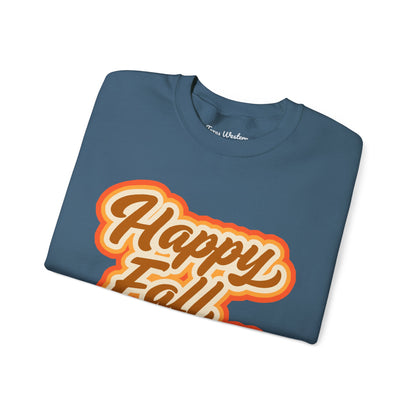 Happy Fall Y'all Crewneck - Gildan