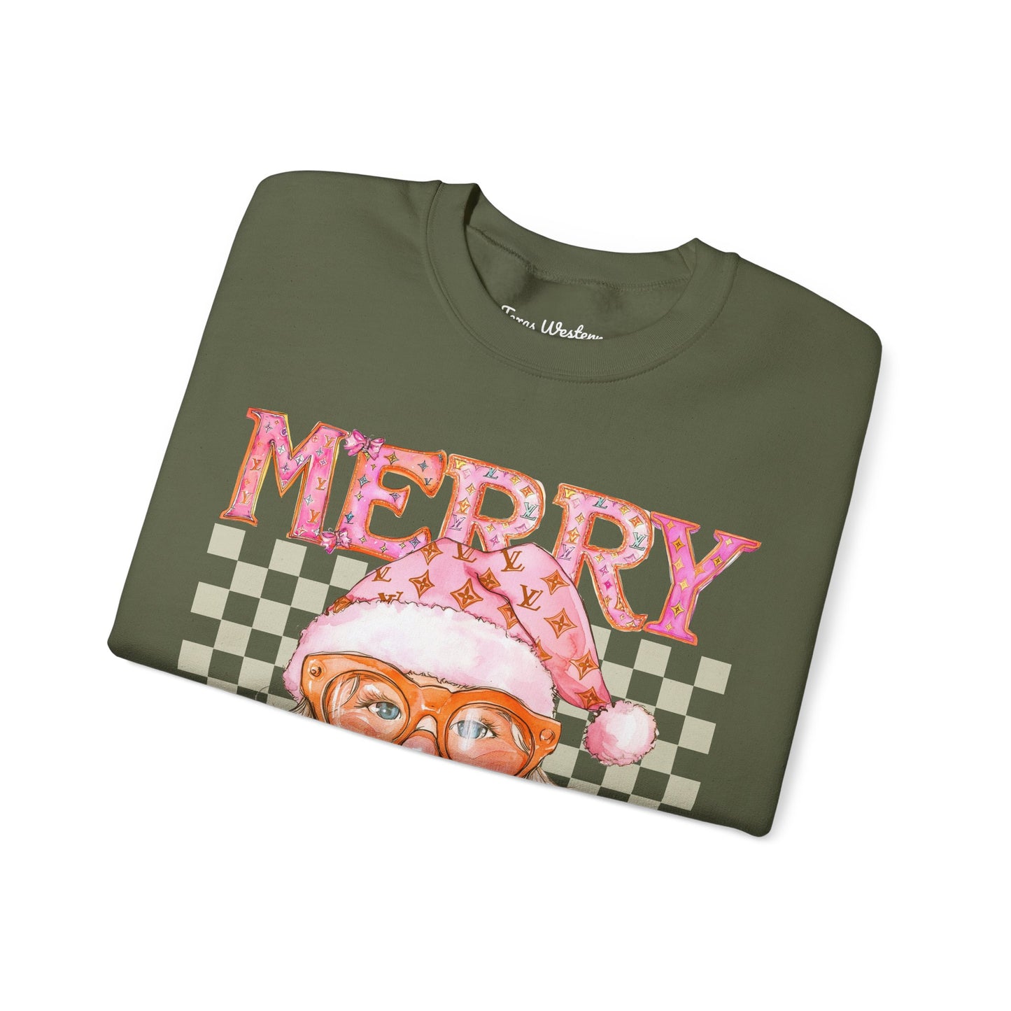 Merry Crewneck - Gildan