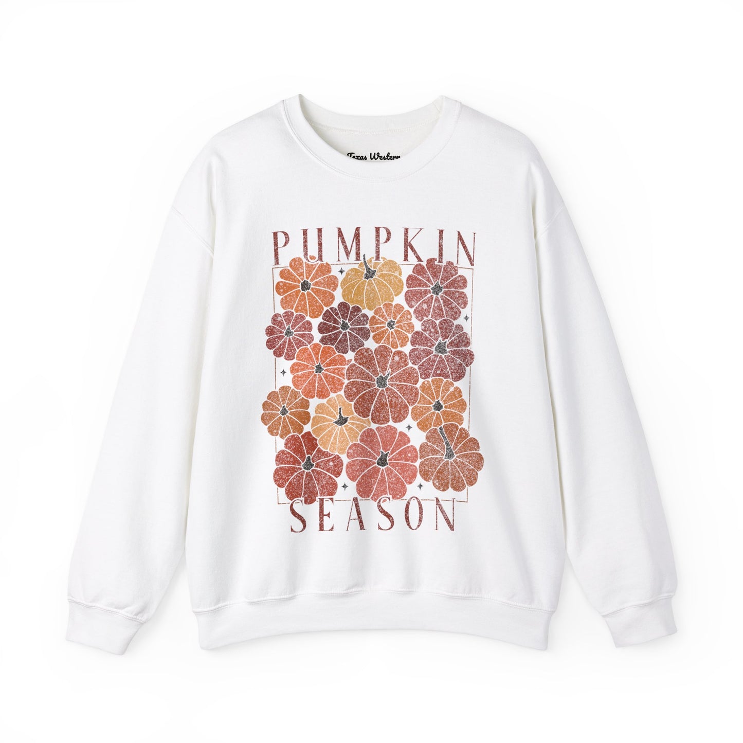 Pumpkin Season Collage Crewneck - Gildan