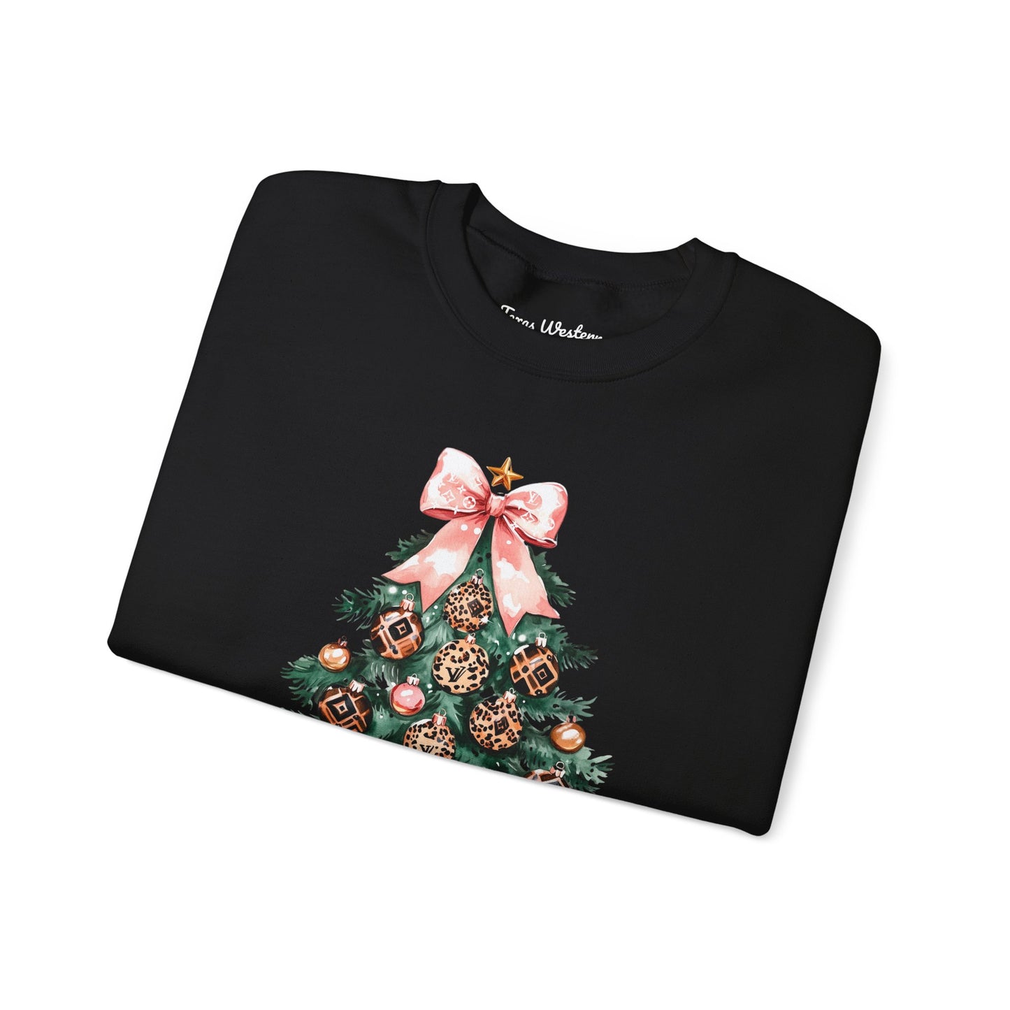 Boujiie Christmas Tree Crewneck - Gildan