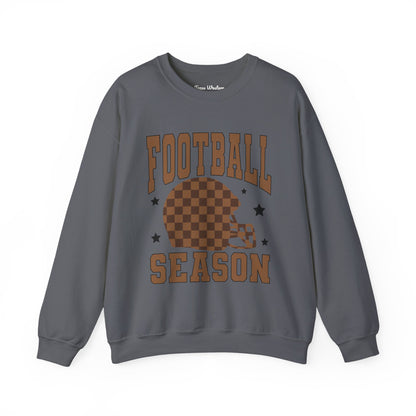 Football Season Crewneck - Gildan