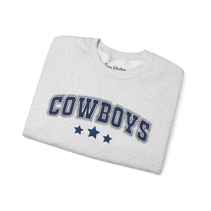 Cowboys Stars Crewneck - Gildan