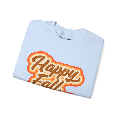 Happy Fall Y'all Crewneck - Gildan