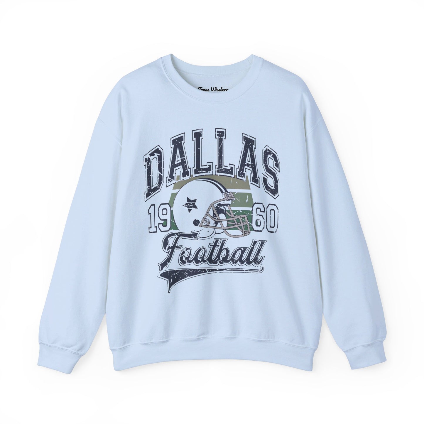 Dallas Football 1960 Crewneck - Gildan