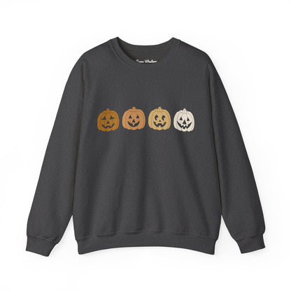 Four Pumpkins Crewneck - Gildan
