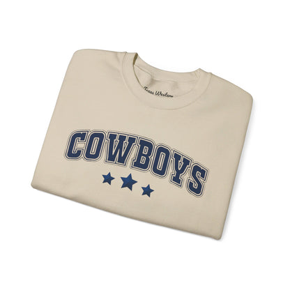 Cowboys Stars Crewneck - Gildan