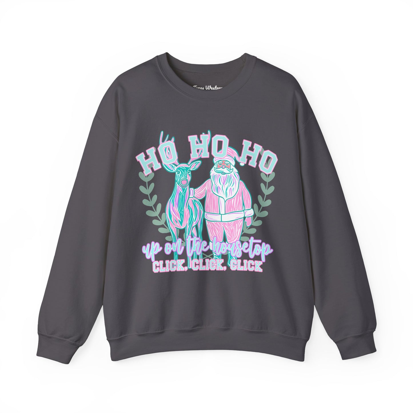 Up On the House Top Crewneck - Gildan