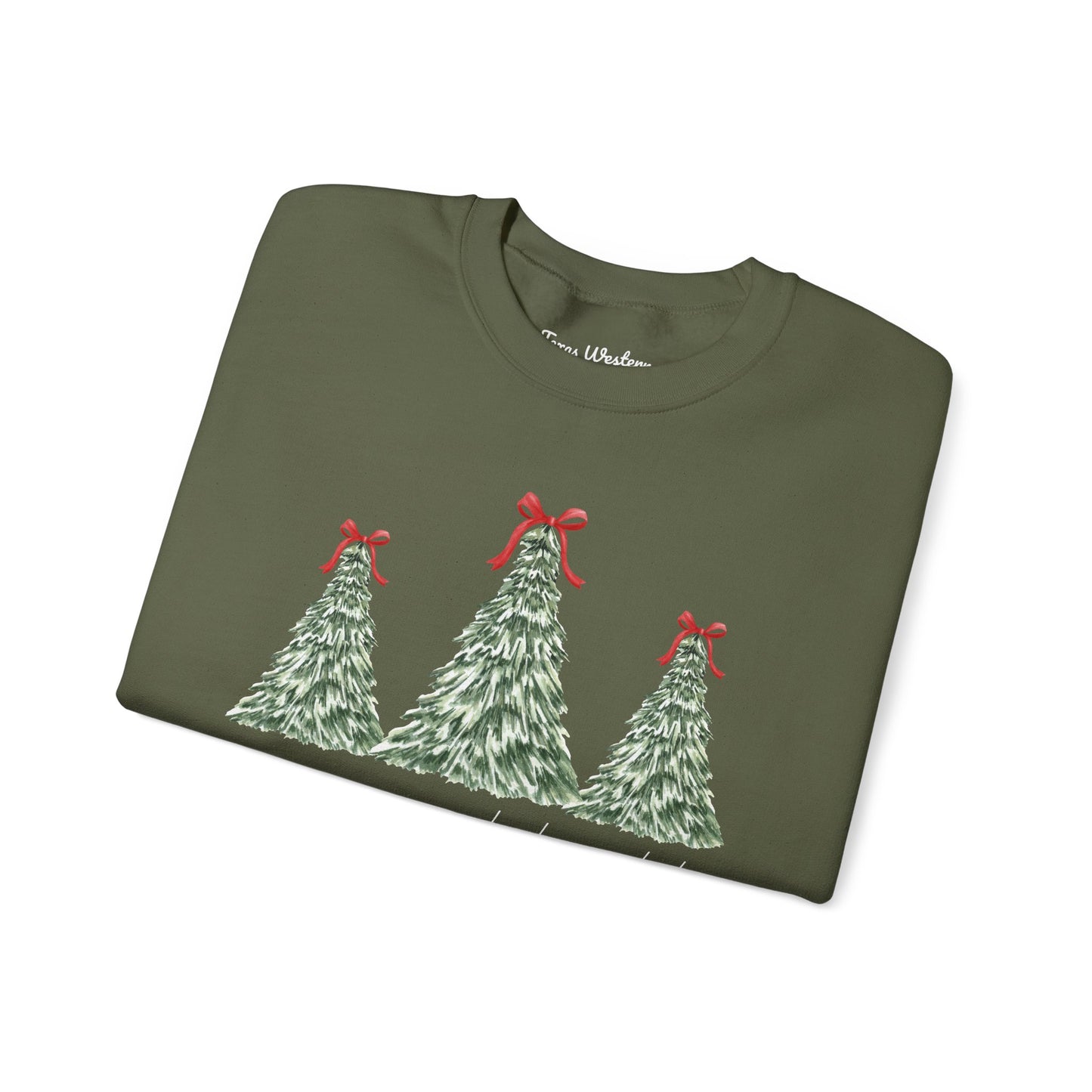 Merry and Bright Crewneck - Gildan
