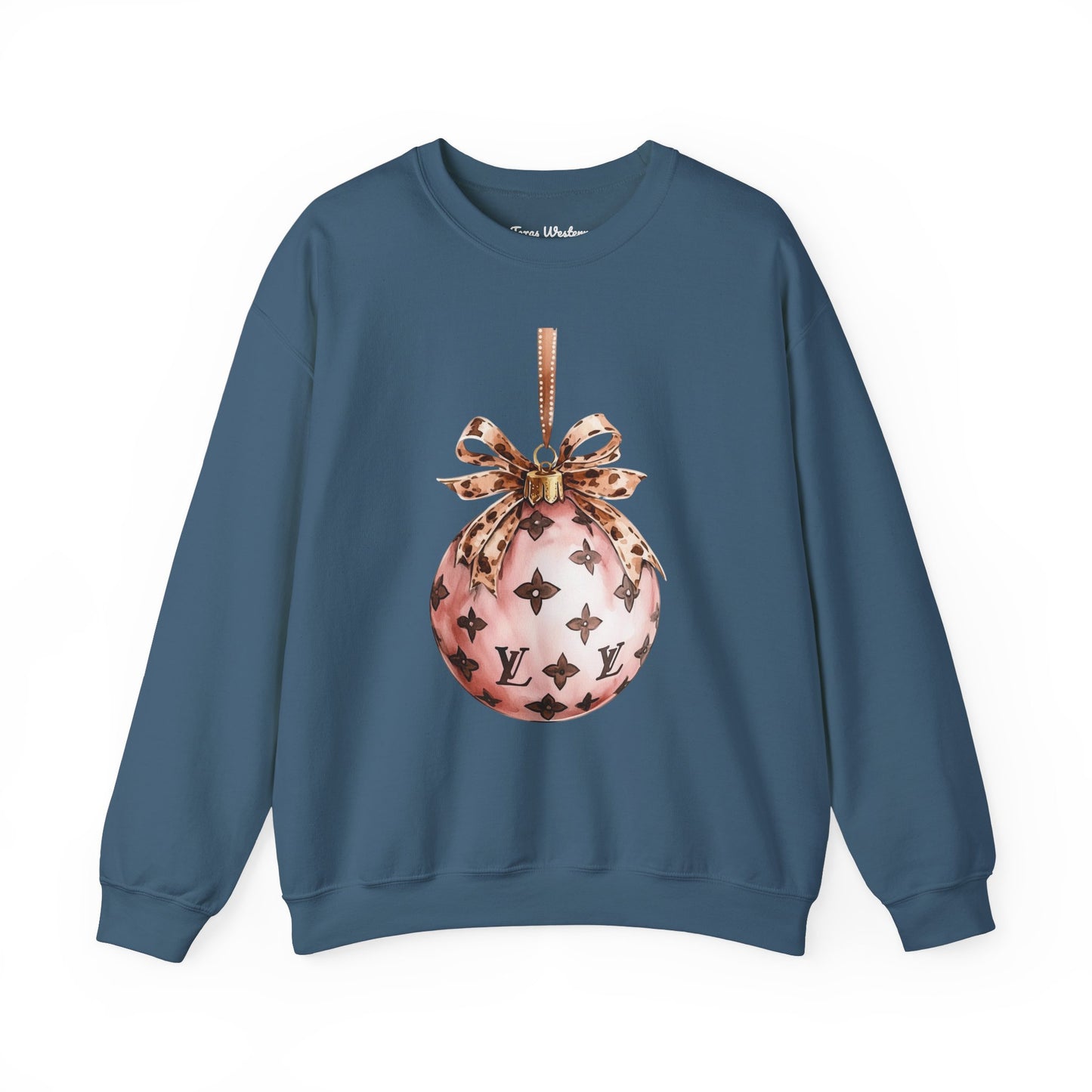 Pink Boujiie Ornament Crewneck - Gildan