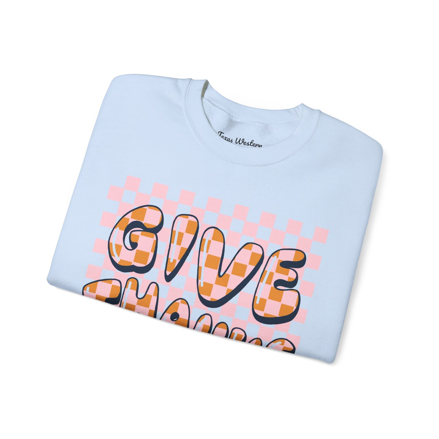 Give Thanks Crewneck - Gildan