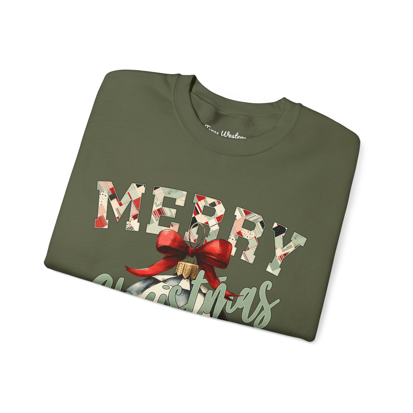Merry Christmas Crewneck - Gildan